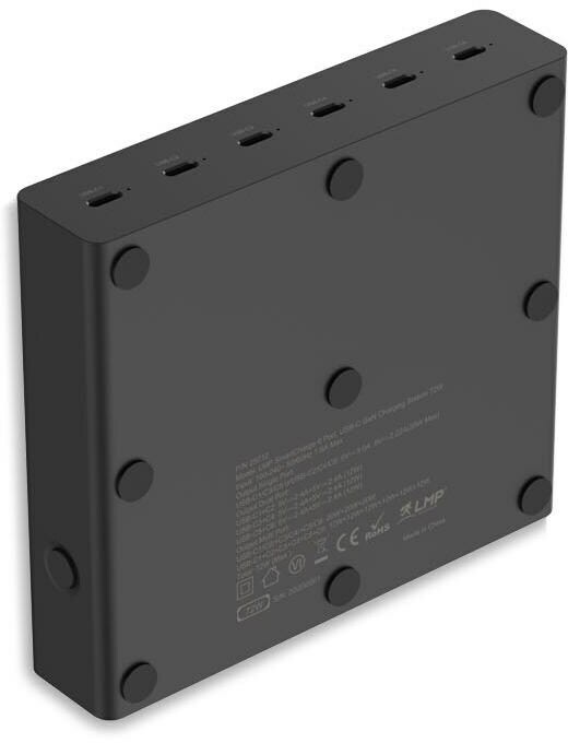 Produktbild LMP USB-C 6-Port GaN Power Adapter 72W für iPad mit Einschal (72 W)