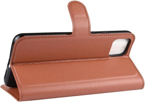 Actual product image MU Classic Litchi Leather Bookcover Series (Google Pixel 4 XL)