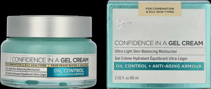 Immagine prodotto It Cosmetics Confidence in a Gel Cream Oil Control Idratante viso senza olio con niacinam (60 ml, Gel viso)