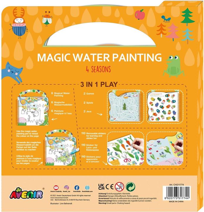 Produktbild Avenir Ausmalspiel Jahreszeiten