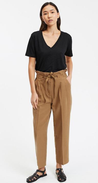 Actual product image La Redoute Collections T-Shirt mit V-Ausschnitt (M)