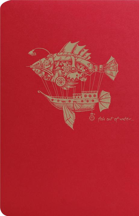 Actual product image Clairefontaine Flying Spirit Notebook (Checked, Hardcover)
