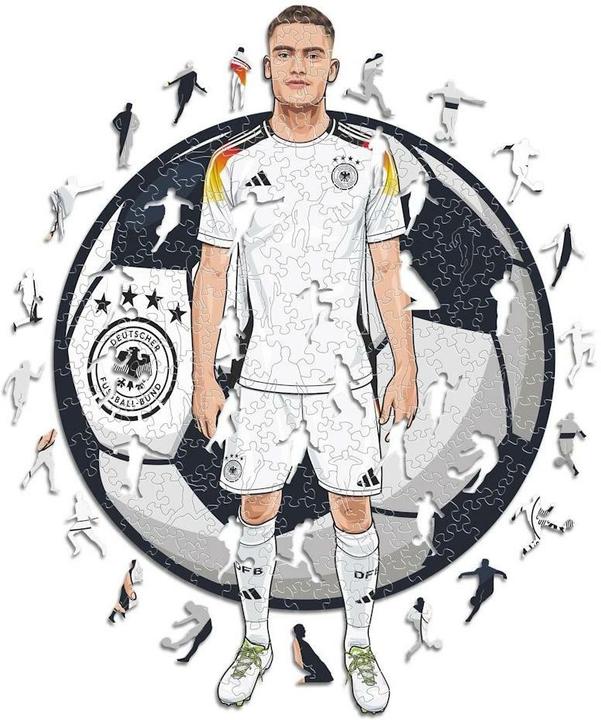 Iconic Florian Wirz (Deutsche Nationalmannschaft) - Holz Puzzle Grösse M (270 Teile) (270 Teile)