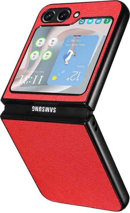 Immagine prodotto Cover-Discount Galaxy Z Flip5 - Cover protettiva ibrida rossa (Samsung Galaxy Z Flip5)