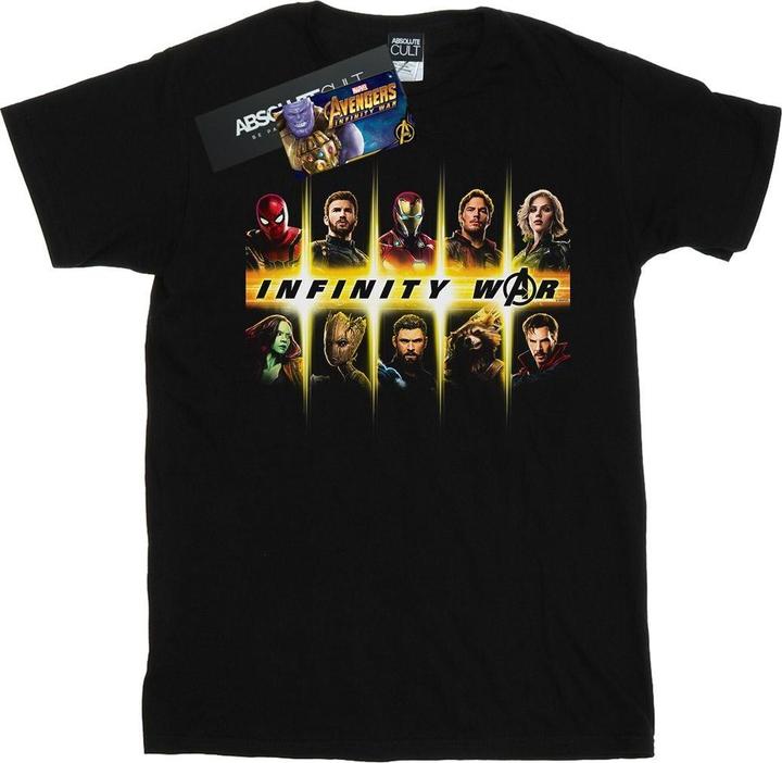 Mens Avengers Infinity War Team Lineup T-Shirt (M)