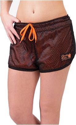 Produktbild Gorilla Wear Madison Reversible Shorts (Black/Neon Orange) (S)