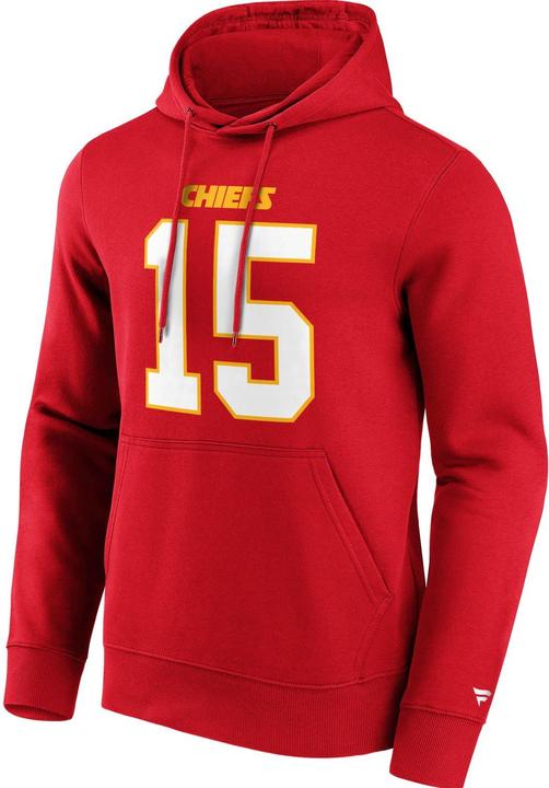 Immagine prodotto Fanatics Felpa con cappuccio grafica Kansas City Chiefs Mahomes 15 XL (XL)