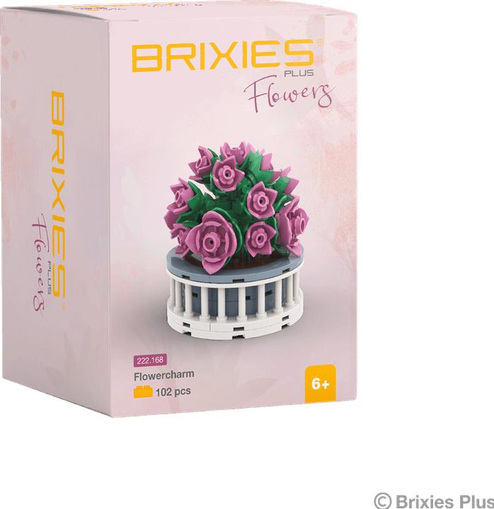 Image du produit Brixies Plus Mini Blume Flower Charm 7cm 102T