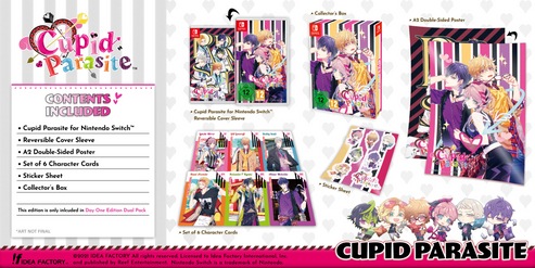 Actual product image Idea Factory Cupid Paraside Doublepack SWITCH 1+2 (Switch, Switch Lite, Switch OLED, DE)