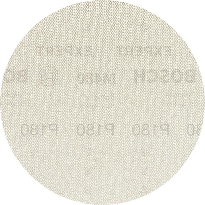 Image du produit Bosch Professional Zubehör Filet abrasif Expert M480 pour ponceuse excentrique, 125 mm, G 180, 50 pièces (180 degrés)
