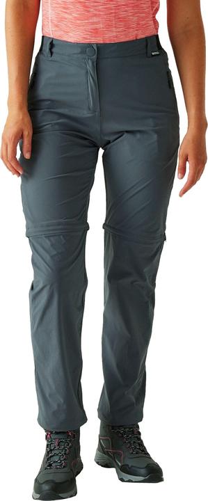 Actual product image Regatta Womens/Ladies Travel Light II Packaway Hiking Trousers (Frequency band 38 (2600 MHz))