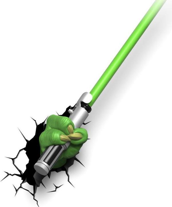3DLightFX - 3D SW Laserschwert Yoda 3D Lampe