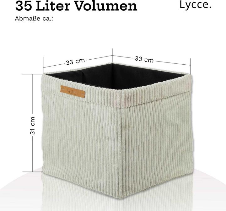 Actual product image Aufbewahrungskorb Casual Faltbare Aufbewahrungsbox Cord 4P (33 cm, 4x)
