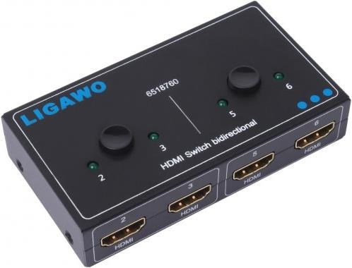 Produktbild Ligawo HDMI Switch 1->2 oder 2->1 bidirektional