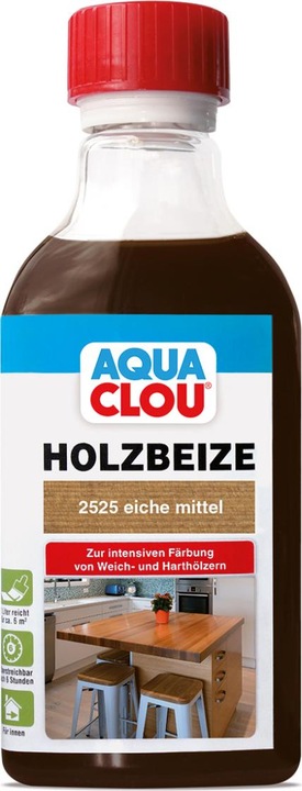 Produktbild Clou Aqua Holzbeize B12 (Eiche mittel, 0.25 l)