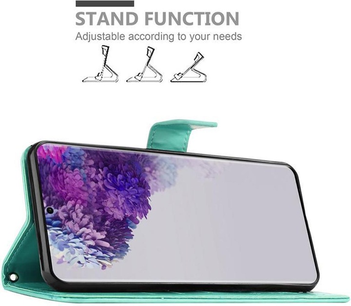 Produktbild Cadorabo Flower Book Cover (Samsung Galaxy S20 Ultra)
