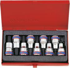 King Satz mit 9 Inbusschlüsseln.