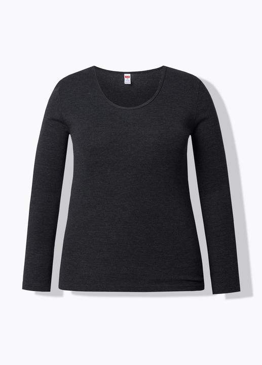 Actual product image Ulla Popken Long Sleeve Thermal Undershirt (46, 48)