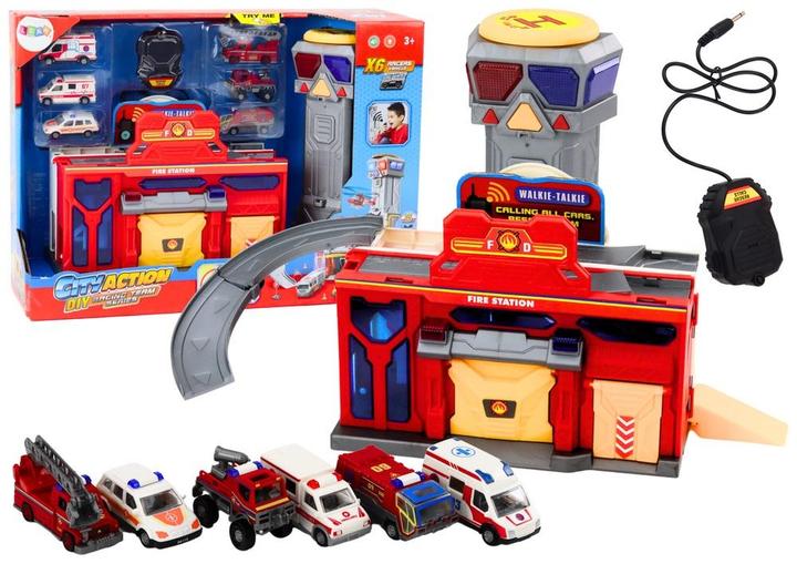 Immagine prodotto No Name Autopompa + veicoli 6 pezzi