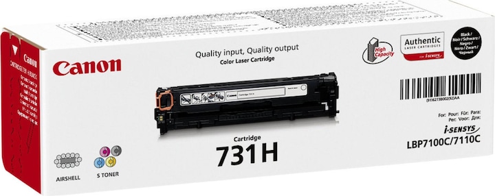 Actual product image Canon 731h (FC)
