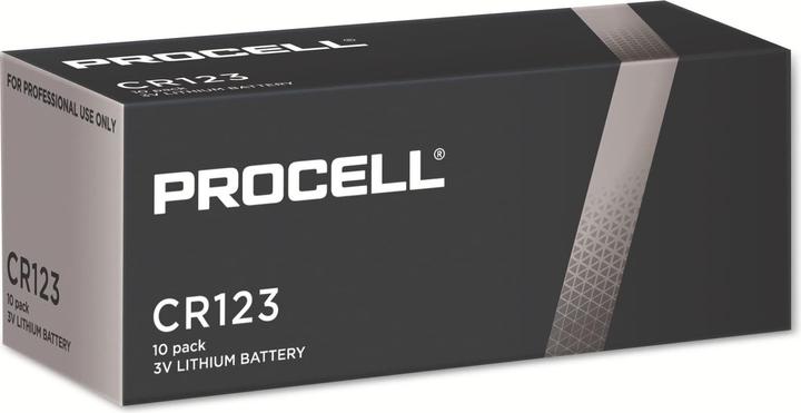 Image du produit Duracell Procell (10 pcs, CR123A, 1550 mAh)