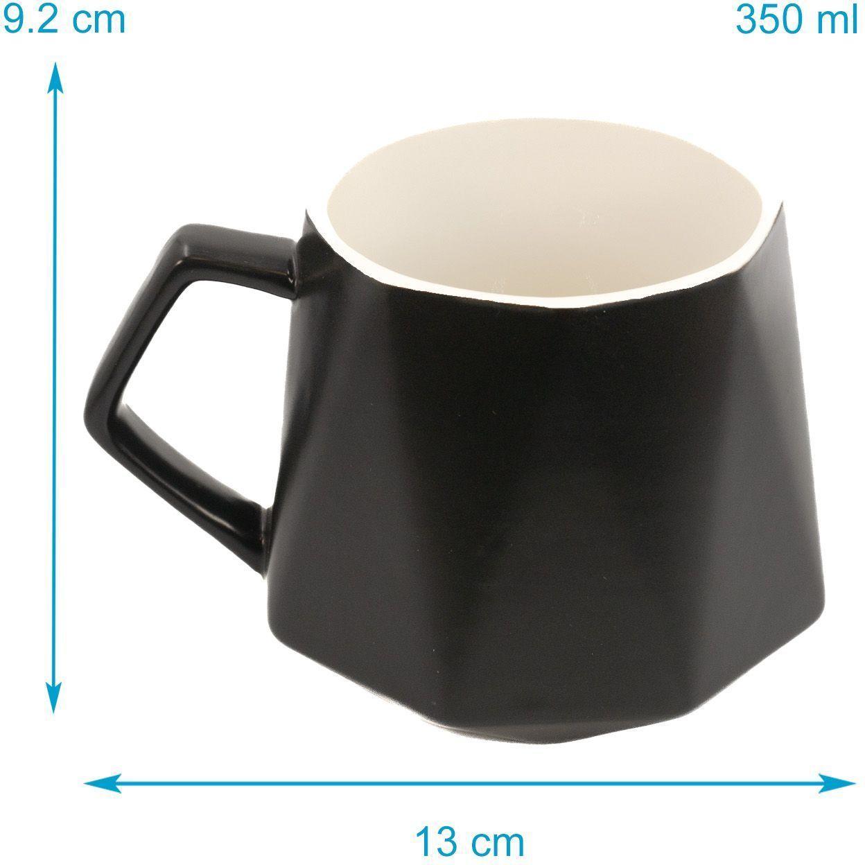 Thumbnail - Intirilife, Tasse, Tasse in Feinschliff Optik (350 ml, 2 x)