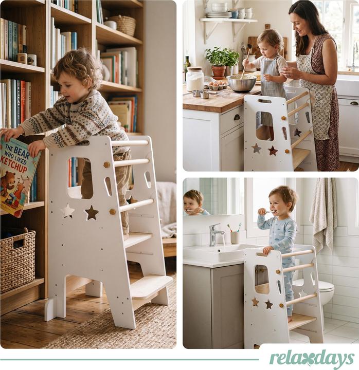 Produktbild Relaxdays Lernturm (44 x 44 x 90 cm)