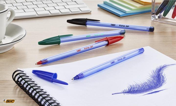 Image du produit Bic Cristal Soft (Bleu, 50 x)