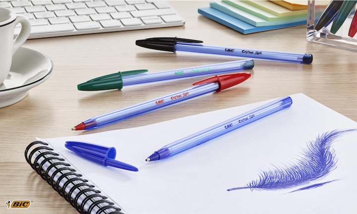 Actual product image Bic Cristal Soft (Blue, 50 x)