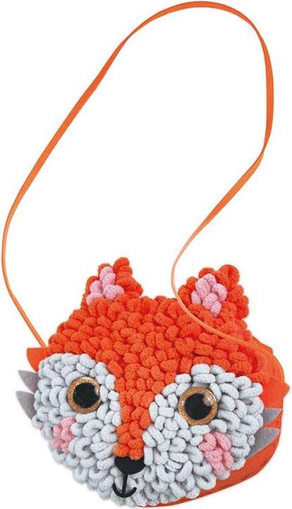 Actual product image Avenir Sewing kit plush bag fox