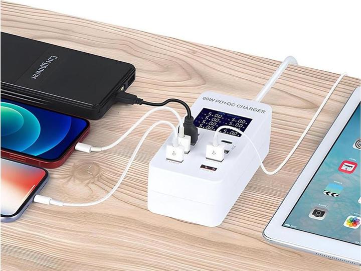 Immagine prodotto PowerGuard 8-Fach Smart USB Charger (60 W)