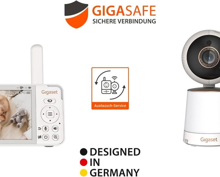 Actual product image Gigaset BABY 500 Video w (300 m)