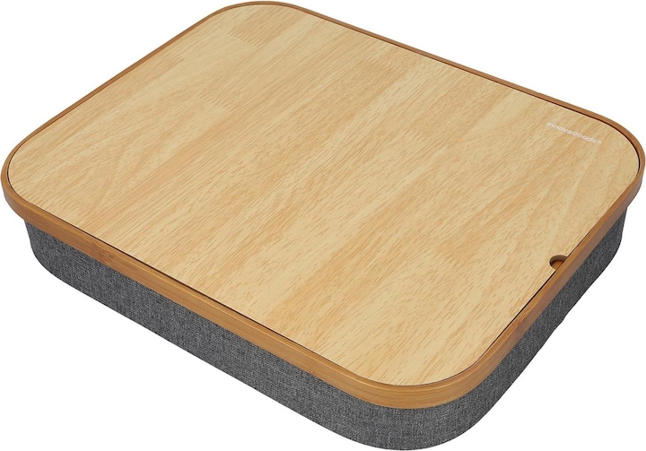 Produktbild InnovaGoods Knieschreibtisch mit Stauraum - Grau
