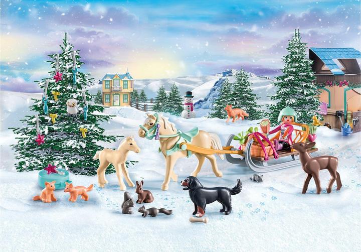 Actual product image Playmobil Horses: Christmas sleigh ride