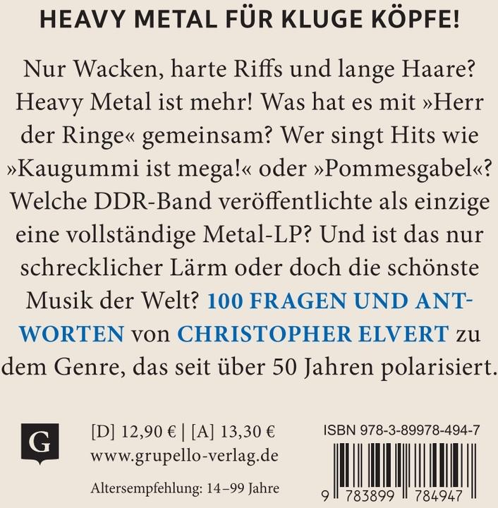 Immagine prodotto Heavy Metal-Quiz (Tedesco)