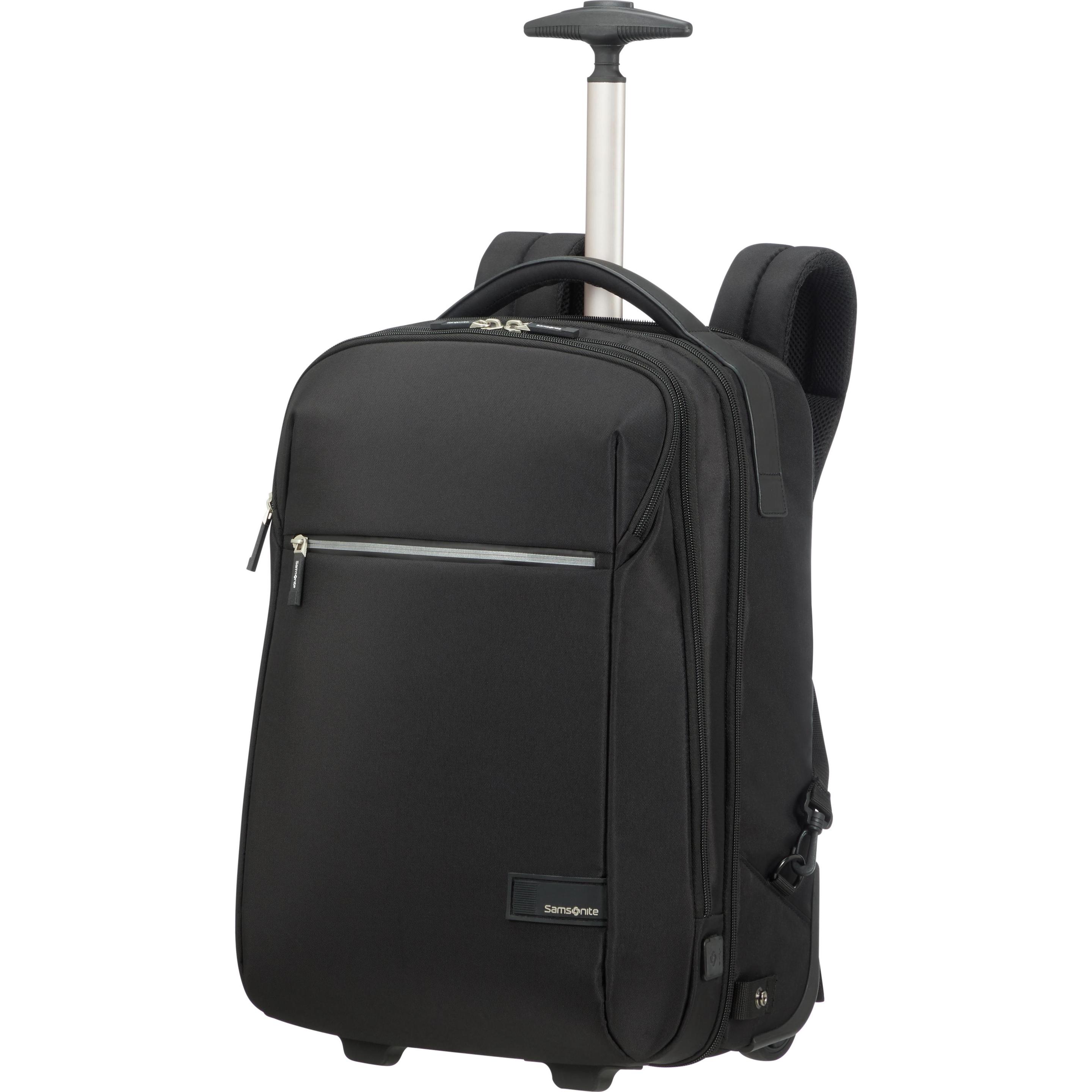 Samsonite, Koffer, Litepoint, Schwarz, (30 l, Handgepäck (bis 50l))