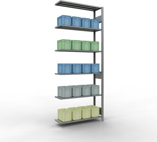 Image du produit Schulte Lagertechnik Système enfichable Élément suivant MULTIplus150 avec traverse de longueur