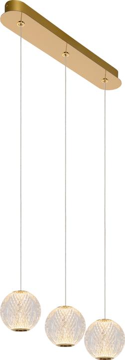 Actual product image Lucide CINTRA - Pendant luminaires - LED - 1x12,6W 2700K - Transparent 13499/12/60 (283 lm)