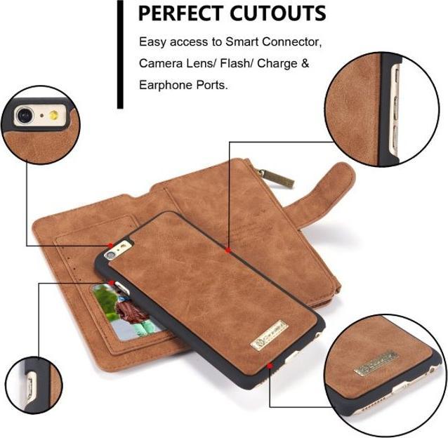 Produktbild Caseme Leder Etui mit Portemonnaie (Apple iPhone 6s Plus, Apple iPhone 6 Plus)