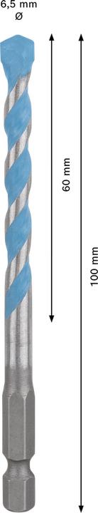 Produktbild Bosch Professional Zubehör Expert HEX-9 MultiConstruction Bohrer (6.5 mm)