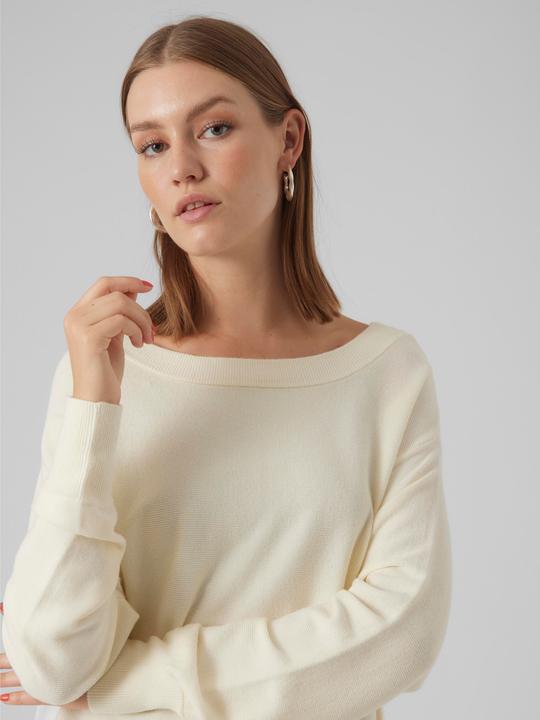 Produktbild Vero Moda VMNANCY LS BOATNECK PULLOVER GA EXC Strickpullover (M)