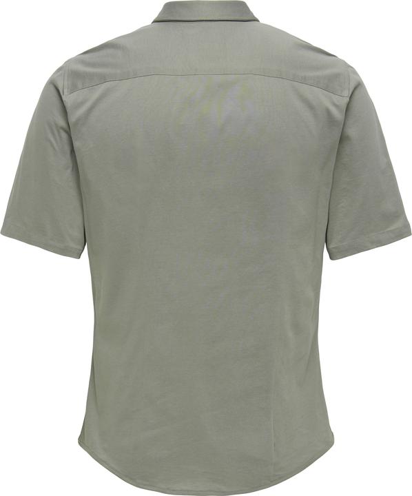 Produktbild Only & Sons Onsrobin Button Under Ss Stretch Shirt (L)