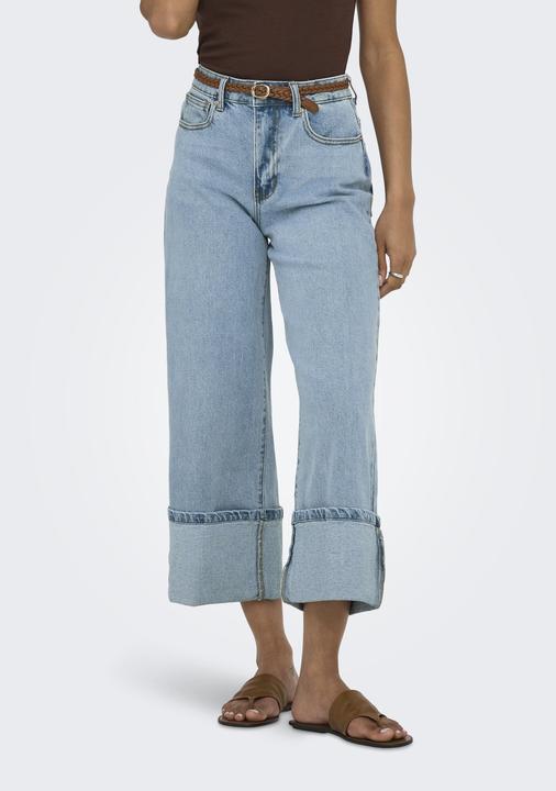 Actual product image Only ONLMADISON Hohe Taille Weiter Beinschnitt Jeans Jeans mit weitem Bein (W30/L32)