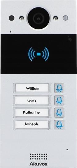Image du produit Akuvox R20BX4 - Portier vidéo avec contrôle d'accès (WiFi)