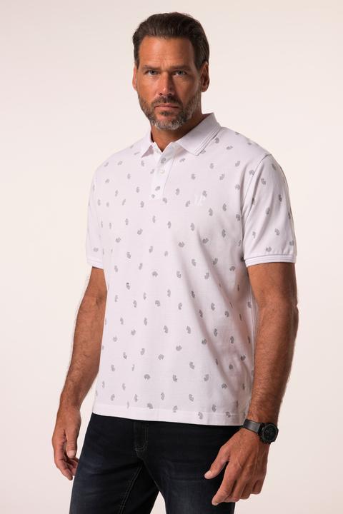 Produktbild JP1880 JP 1880 Poloshirt, Halbarm, Piqué, Alloverdruck (5XL)