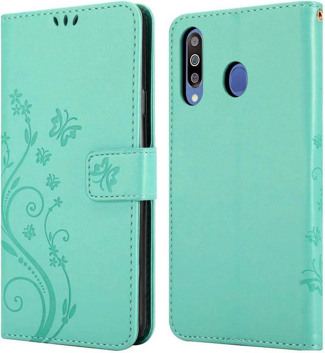 Actual product image Cadorabo Flower Book Cover (Samsung Galaxy M30)