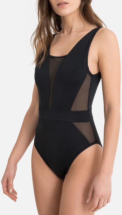 Produktbild La Redoute Collections Badeanzug mit Tülleinsätzen (38)