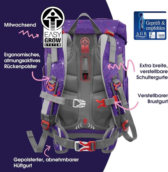 Actual product image Step by Step CLOUD satchel set, 5 pieces (19 l)