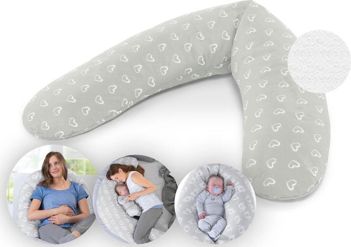 Produktbild Theraline Stillkissen "Das Komfort" mit Microperlenfüllung inkl. Bezug 180 cm (180 cm)