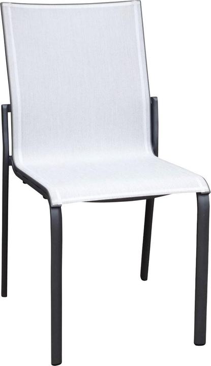 Structure Space Grey Anthrazit, Toile Weiss meliert